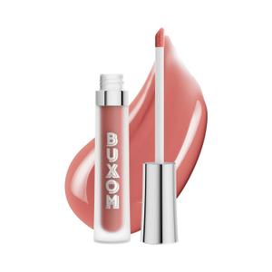 BUXOM Full-On Plumping Lip Cream, Hydrating Lip Plumper Gloss with Peptides & Hyaluronic Acid, High-Shine Tinted Formula for Fuller, Softer Lips, Cruelty-Free (Hot Toddy (Tawny nude)), 4.2 ml