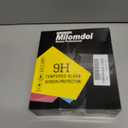 2 x Milomdoi 9 in 1 Screen Protector for Samsung Galaxy Z Fold 7, 3 Inside Flexible Film + 3 Front Tempered Glass + 3 Camera Lens Protector Accessories with Installation Frame (Black)