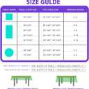 XCHI Beads Masks Iris Fleur De Lis Mardi Gras Tablecloth Rectangle Carnival Table Cloth Washable Table Covers for Indoor Dining Home Party Decorations 60x84 Inch