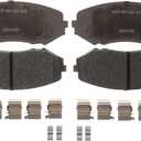 ACDelco Silver 14D1188CHF1 (19383252) Ceramic Front Disc Brake Pad Set