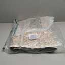 Collive Anti Fatigue Mat for Kitchen Floor, Spring Floral Kitchen Mats for Floor Set of 2, Beige Cushioned Waterproof Sink Rugs Non Slip Comfort Standing Rug for Office, Laundry, Desk (17.3"x47"+17.3"x29")