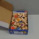 Coogam Wooden Alphabet Number Stamp Flashcard, ABC Spelling Letter Stampers and Mathematics Learning Number Stampers Arts and Crafts Supplies, Montessori Educational Toy Gifts for 3 4 5 Year Old