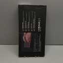 Wireless Keyboard and Mouse Combo, RGB Backlit, Rechargeable & Light Up Letters, FullSize, Soft Typing, Sleep Mode, 2.4GHz Quiet Keyboard Set for Mac, Windows, Laptop, PC, Trueque KM42Pro (Black)