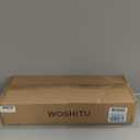 WOSHITU LED Wall Sconce Light: 19 Inch Black & Gold Modern Sconces Wall Lighting 3000K Dimmable Crystal Wall Lamps Indoor Bathroom Sconce Mount Light Fixtures for Living Room/Bedroom/Hallway