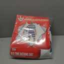 fun shack Old Time Swimsuit Men, 1920s Bathing Suit Costume, Men's One Piece Swimsuit, Halloween Costumes For Men (Large, Blue)