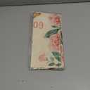 Baby Shower Christian Cross Dining Table Runner, Newborn Girl Baptism Religious God Bless Pink Rose Burlap Kitchen Decoration, Gender Reveal Indoor Outdoor Home Decor Party Supply 13 x 72 Inches