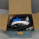 Balloon Pump 3-in-1 Electric Air Pump for All Balloons& Inflatables, Triple Inflating Ports for Latex 260q Foil Mylar Balloon Inflation, Quick-Fill Inflator Deflator for Pool Floats Air Beds (Green)