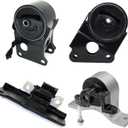 G240 Fit for 2004-2009 Quest 3.5L/2004-2006 Maxima Altima 3.5L Auto Transmission & Engine Motor Mount Set 4PCS A7349 A7358 A7348 A7351