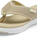 DREAM PAIRS Women's Arch Support Soft Cushion Flip Flops Thong Sandals, Size 7
