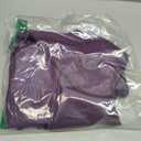 sancua Round Tablecloth - 48 Inch - Water Resistant Spill Proof Washable Polyester Table Cloth Decorative Fabric Table Cover for Dining Tables, Buffet Parties and Camping, Purple