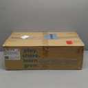 ECR4Kids Hideaway Chair, Kids Furniture, Honey/Antique White, 2-Pack