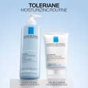 La Roche-Posay Toleriane Moisturizing Milky Cleanser, Gentle Face Cleanser with Glycerin for Dry, Sensitive & Allergy-Prone Skin, Face Wash for Hydration, Makeup Remover Cleanser, 13.5fl oz