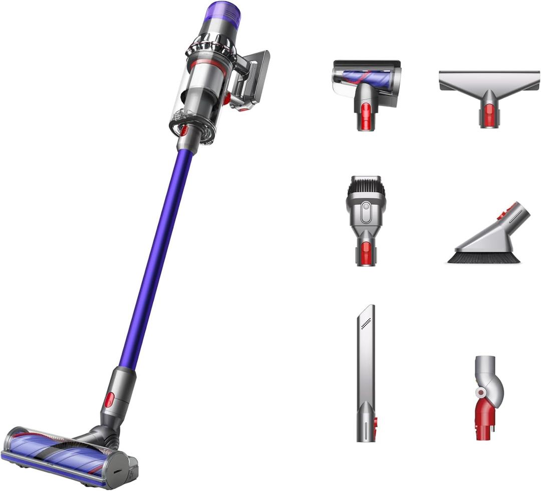 Dyson V11 Plus Cordless Vacuum Cleaner, Nickel/Purple, Large