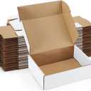Shipping Boxes 7x5x2 inches White Small Mailing Boxes 25 Pack Cardboard Corrugated Box Mailers
