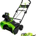 Greenworks 40V (75+ Compatible Tools) 20” Brushless Cordless Snow Blower, 4.0Ah Battery and Charger Included