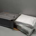 MaiRve Embroidery Full Size Comforter Set Blue Grey, Farmhouse Western Boho Bedding Set 7 Pieces, All Season Bed in A Bag Comforter Set with Sheets, Pillowcases & Shams