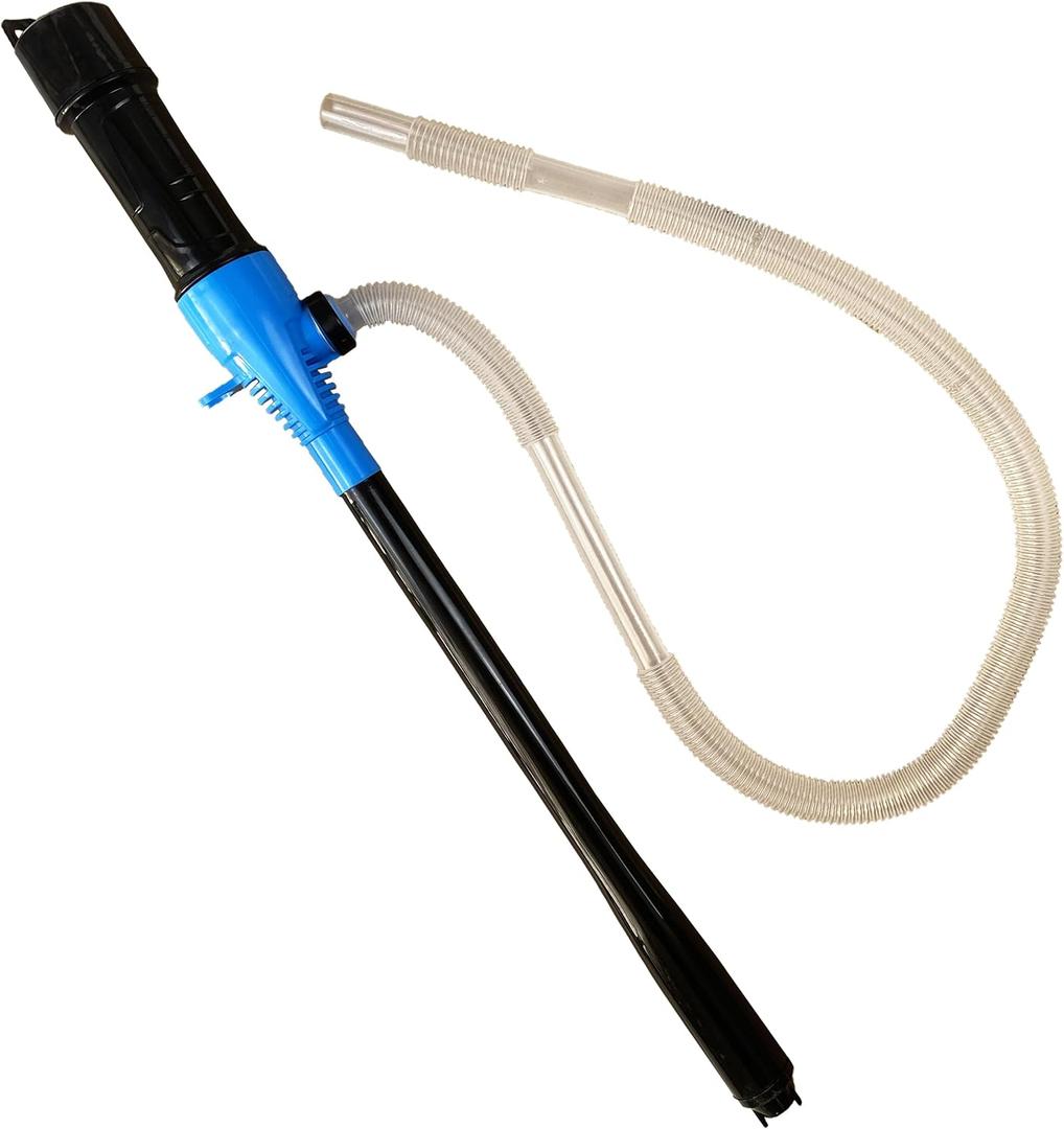 KJE Portable Battery Powered Operated Liquid Transfer Pump, 2.2 Gallons Per Minute, Multi-Function Electric Siphon Pump For Gasoline Diesel Water Fuel