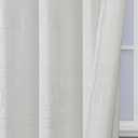 Boho Shower Curtain with Hooks, White Sheer Shower Curtain Set, Vintage Farmhouse Curtains - Waterproof Bathroom Decor for Home and Apartment, 12 Plastic Hooks Included, 72Wx72L, Sun Flower