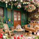 Garden Retreat Puzzles for Adults 1000 Pieces,Challenging Jigsaw Puzzles for Adults,Difficult Impossible Puzzle for Family Game Night,Recycled Paper Jigsaw Puzzle,Gifts for Boys Girls