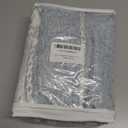 MitoVilla Blue Boho Fabric Shower Curtain, Modern Farmhouse Polyester Linen Shower Curtains for Vintage Rustic Bathroom Decor, Country Tassel Thick Cloth Shower Curtain, 72 x 72