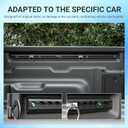 SZYANG Trail Rail System Compatible with 2022-2025 Ford Maverick Truck Bed Rail System Tie Down Rails Replacement for 2022-2025 Ford Maverick Accessories