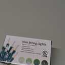 Brightown Christmas Lights, 100-Count 25ft Clear Incandescent Bulb Mini String Lights for Indoor Holiday Decor, Christmas Tree Garland Wedding Party Multi-Use Decoration, White Wire