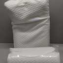 DUMOS Memory Foam Pillows for Sleeping 2 Pack, Bed Pillows for Adults with Washable Cover and Breathable Mesh, Gel Cooling Pillow for Back and Side Sleeper Support, White