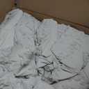 Bedsure Tufted Boho Comforter Set California King Size - Linen Boho Bed Set, GentleSoft 3 Pieces Farmhouse Shabby Chic Embroidery Bedding, Gifts for Woman, Soft Jacquard Comforter for All Seasons (08 - Linen - Elegant)