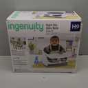 Ingenuity Baby Base 2-in-1 Booster Feeding and Floor Seat with Self-Storing Tray - Night Sky