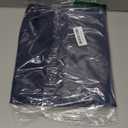 maxmill Linen Textured Rectangular Tablecloth Water Resistant Wrinkle Free Spillproof Stain Proof Table Cloth for Dining Room Decoration, Banquet Party Wedding Holiday Dinner, 60 x 84 Inch Navy Blue