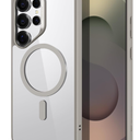 ESR for Samsung Galaxy S25 Ultra Phone Case, Compatible with MagSafe, Magnetic Case for S25 Ultra, MilitaryGrade Protection, Yellowing Resistant, Classic Series, Clear Grey