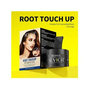 Sevich Hairline Powder，Instantly Conceals Hair Loss, Root Touch up Powder, Hair Shadow Toppers for Women & Men, Touch Up for Thinning Gray Hair, Windproof & Sweatproof,Red brown