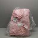 FUNBOY Kids Pink Castle Sleepover Travel Bed & Air Mattress. Perfect for Sleepovers. Includes Carrying Storage Bag, Twin (Single)