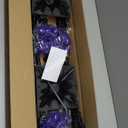 Timer - 2 Pack 4 Ft Halloween Tree Black Spooky Tree with Total 96 LED Purple Lights and 20 DIY Spiders Ornaments Artificial Tree for Halloween Decorations Outdoor Indoor Home Yard (8 Stakes)