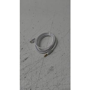 Acoustix (6-Ft) 3.5mm to 8-Pin Lightning Braided Auxiliary Cable - White 