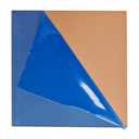 99.9%+ Pure Copper Sheet, 12" x 12", 20 Gauge Thickness, 305 x 305 x 0.8mm, No Scratches, Film Attached Copper Plates