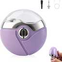 Electric Nail Clippers,2 in 1 Electric Polishing Automatic Nail Clippers,Electric Nail Trimmer Electric Nail Clipper with 2 Adjustable Speeds,Electric Automatic Nail Clipper for Adults(Purple)