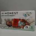 The Honest Company Clean Conscious Diapers for Delicate Skin | Up to 100% Leakproof | Hypoallergenic, Fragrance Free | Gender Neutral | Club Box, Size 1 (8-14 lbs), 78 Count (Prints May Vary) (Above It All + Pattern Play)