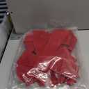 Heartome 12 PCS Christmas Bows for Tree, 9 x12 in Large PVC Bows for Christmas Decorations Indoor, Red Plastic Xmas Bows, Outdoor Xmas Home Wreath Fence Stairs Railing Fireplace Front Door Supplies