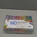 Smart Color Art 140 Colors Gel Pens Set Gel Pen for Adult Coloring Books Drawing Painting Writing