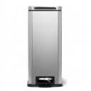 Home Zone Living 8 Gallon Kitchen Trash Can with Slim Fit Design