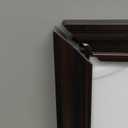 Yaetm 16x20 Picture Frame Matted to 11x14 Set of 2, 1.4" Wide Molding & Dark Brown Poster Frames 16 x 20 for Wall Gallery, Home and Office, Wall Mount (2 pack, Brown)