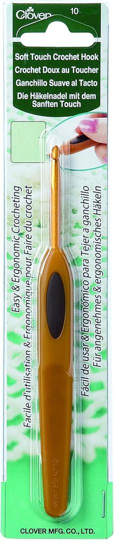 Clover Soft Touch Crochet Hook: 2.00mm, 2mm
