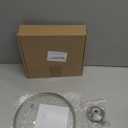 8 Inch Pan Lid, 8'' Frying Pan Lid, Tempered Glass Cast Iron Lids for Skillets, Fry Pan, Wok Pot (8 inch)