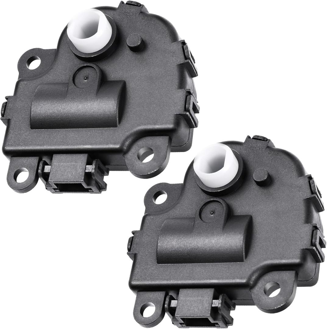 2Pcs HVAC Blend Door Actuator Compatible with Chevy Impala 2004-2013 Corvette Malibu Buick Pontiac-Heater Air Blend Door Actuator Motor 604-108, 1573517, 1574122, 15844096, 22754988