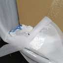 Fire Pit Lid Round 36", Heat Resistant Metal Firepit Cover with 2 Wooden Handles for Round Patio Fire Pit, Compatible for Firepits Inside Dia Up to 34"