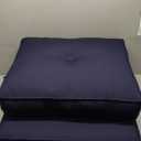 Greendale Home Fashions Outdoor Sunbrella Premium Deep Seat Cushion, 2 Piece Set, Canvas Navy