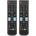 Universal for LG Smart TV Remote Control Replacement (Pack of 2)