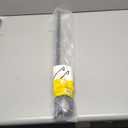 NICETOWN Black Wrap Around Curtain Rod for Windows 28" to 48" Long, Rod for Room Black Out Window Treatment with Industrial Adjustable Design, Room Divider Window Curtain Rods with 3/4 Inch Diameter