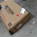 Jetson Bolt Folding Electric Ride-On Bike, Easy-Folding, Built-in Carrying Handle, Twist Throttle, Up to 15.5 MPH, Ages 13+ (Black X)